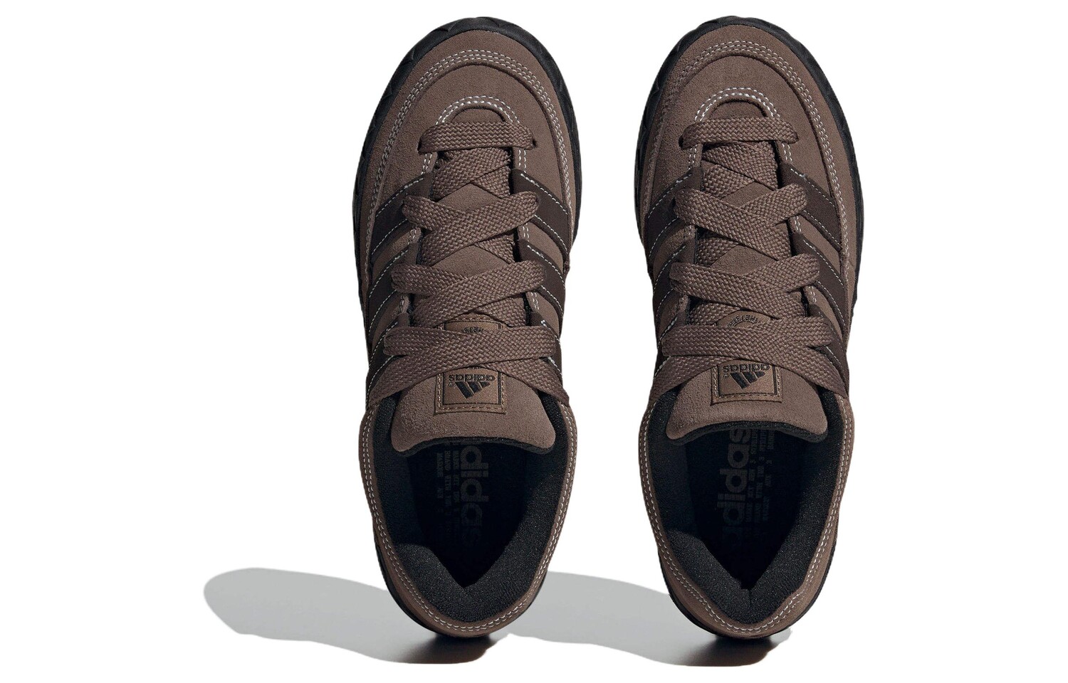 adidas originals Женские кроссовки adidas Adimatic Earth Strata, Темно коричневый — фото 4