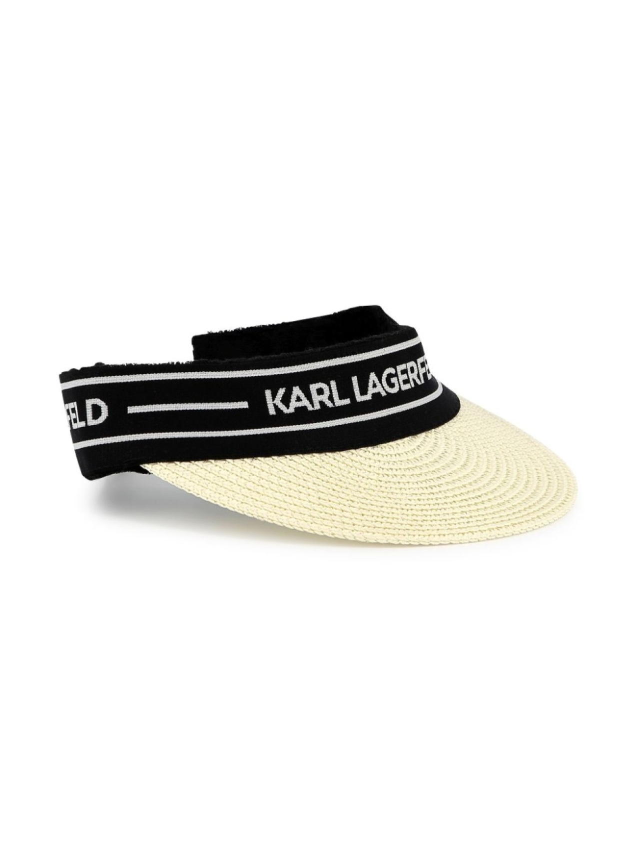 

Karl Lagerfeld Kids козырек с логотипом, черный