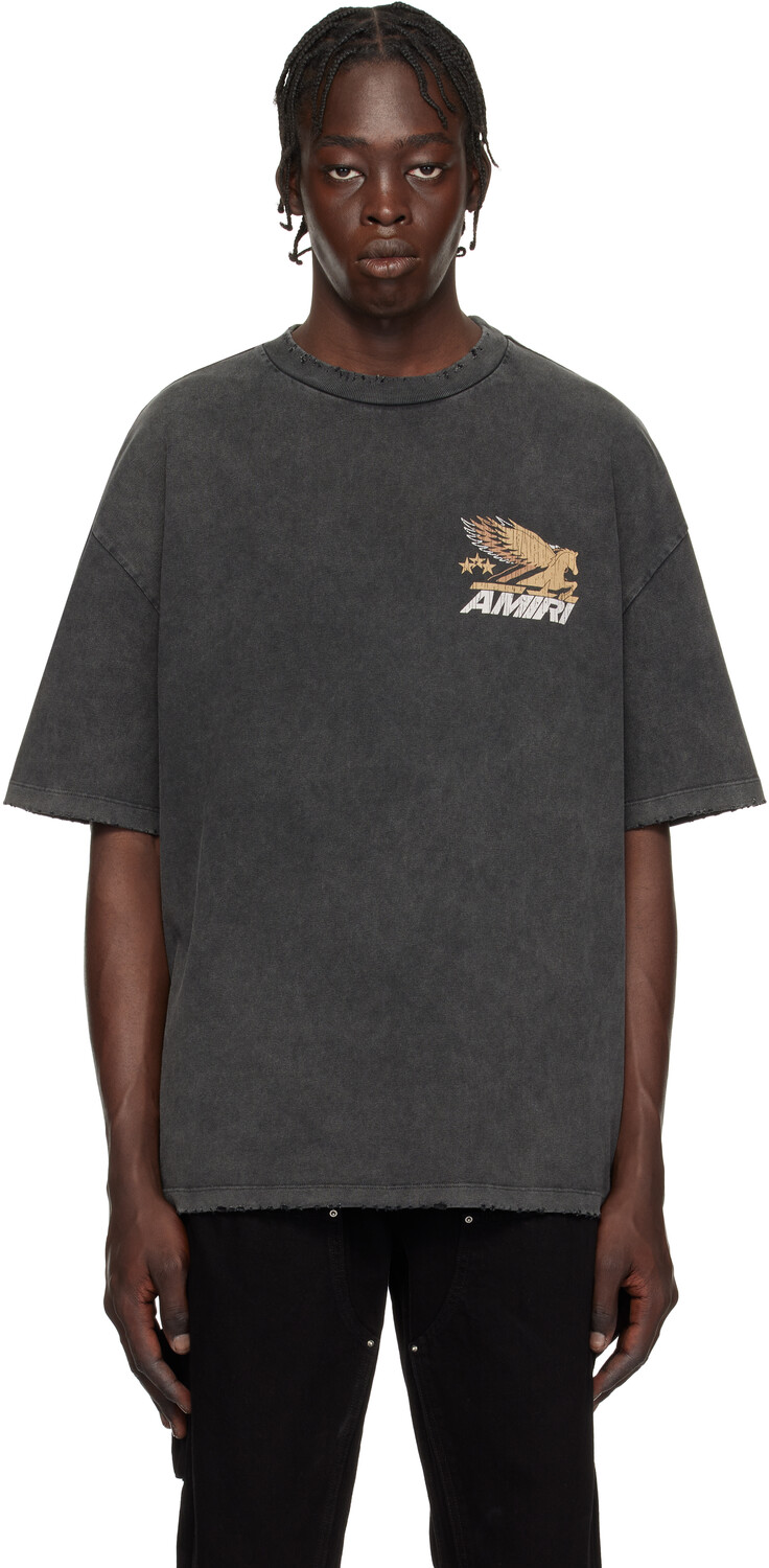 

Винтажная футболка Pegasus Oversize AMIRI
