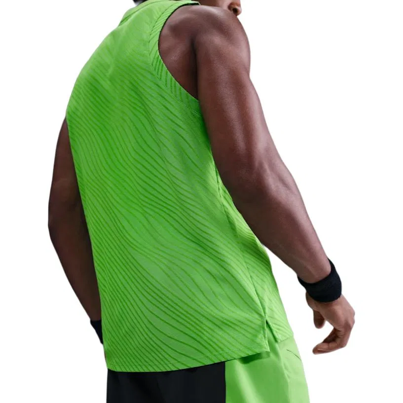 Топ теннисный Nike Court Slam Dri-FIT ADV зеленый — фото 3