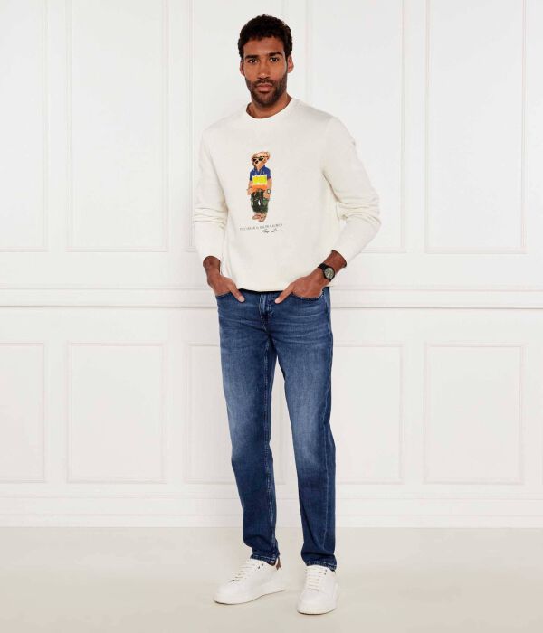 Свитер Relaxed fit Polo Ralph Lauren, белый — фото 2