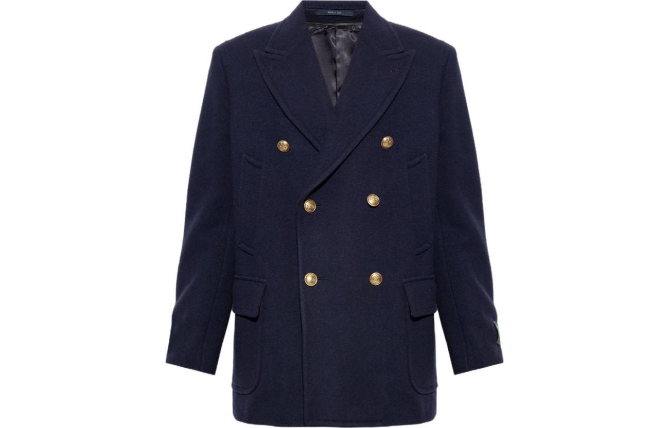 

Мужское пальто FW23, цвет морской волны GUCCI, Marine Blue