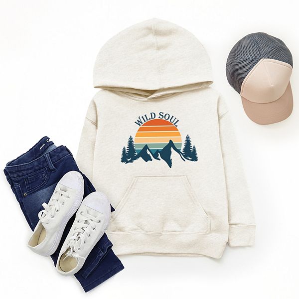 Толстовка Wild soul colorful youth The Juniper Shop, Natural — фото 3