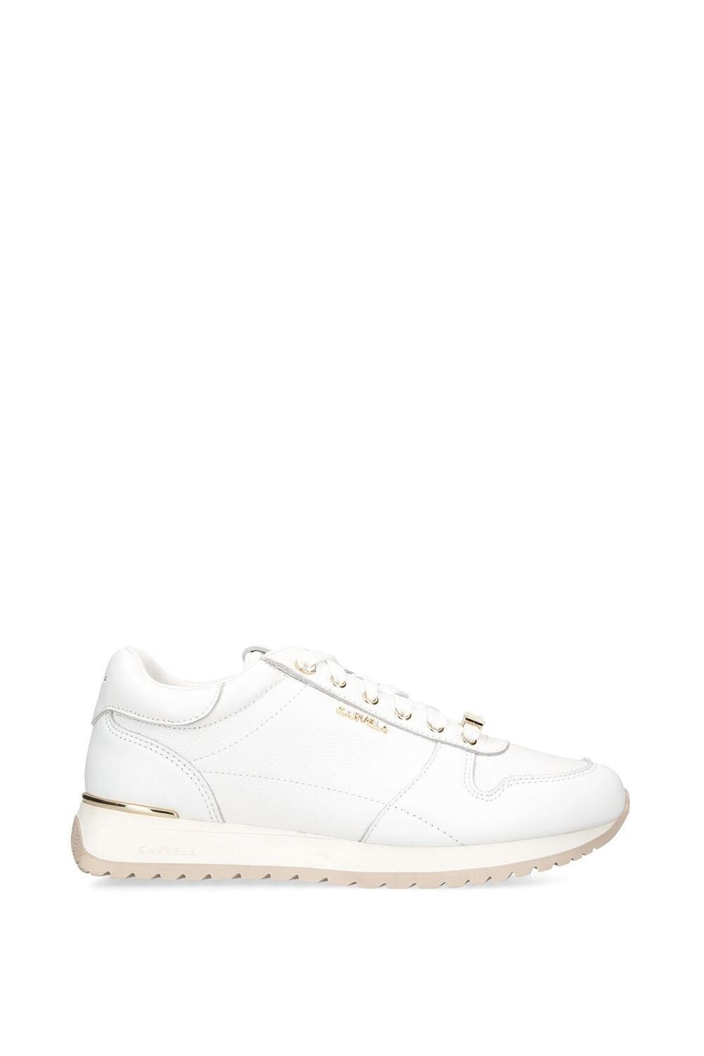 

Кожаные кроссовки Track Star Carvela, белый