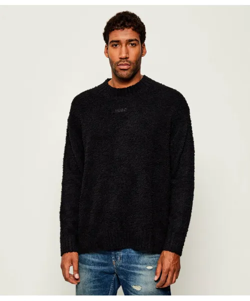 

Свитер Саноу Relaxed fit Hugo Blue, черный