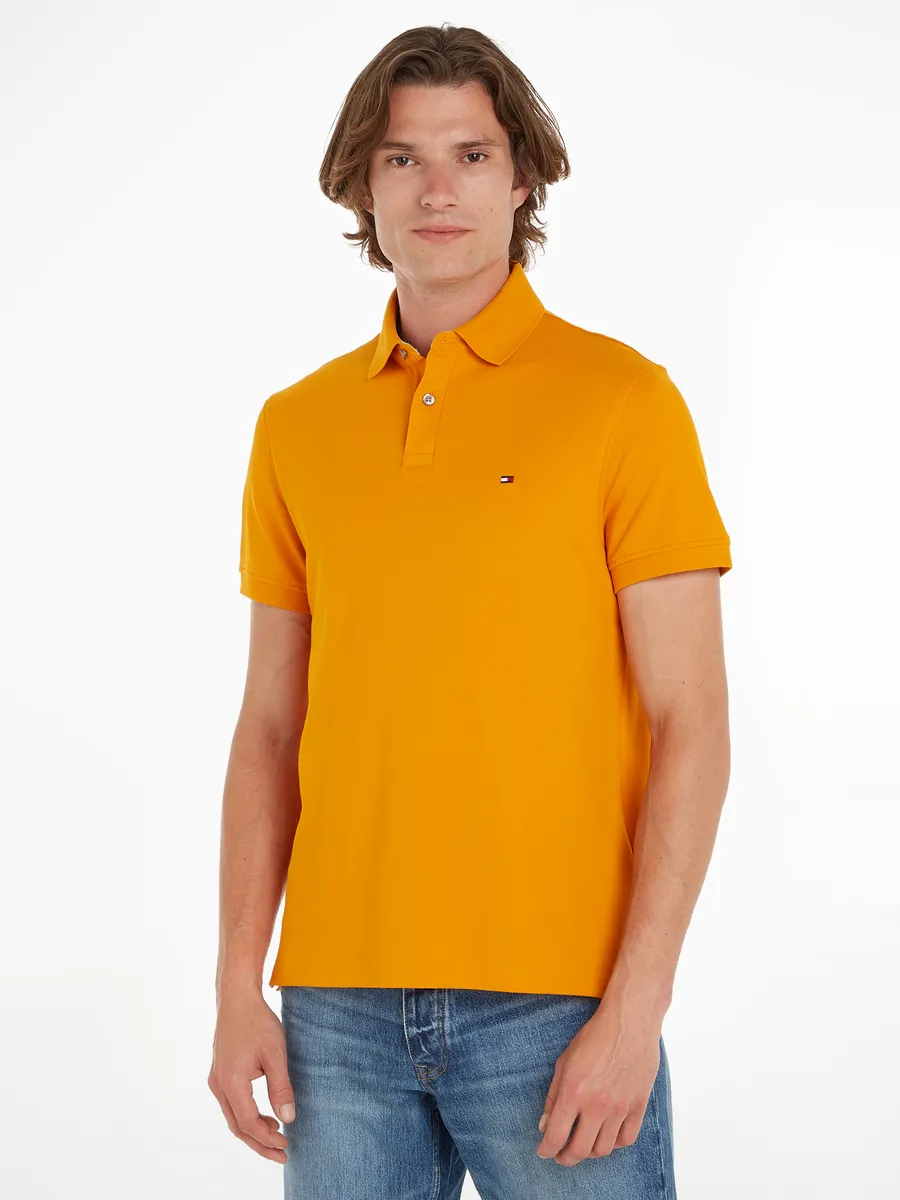 

Рубашка-поло Tommy Hilfiger "1985 REGULAR POLO", из пике, цвет Rich Ochre