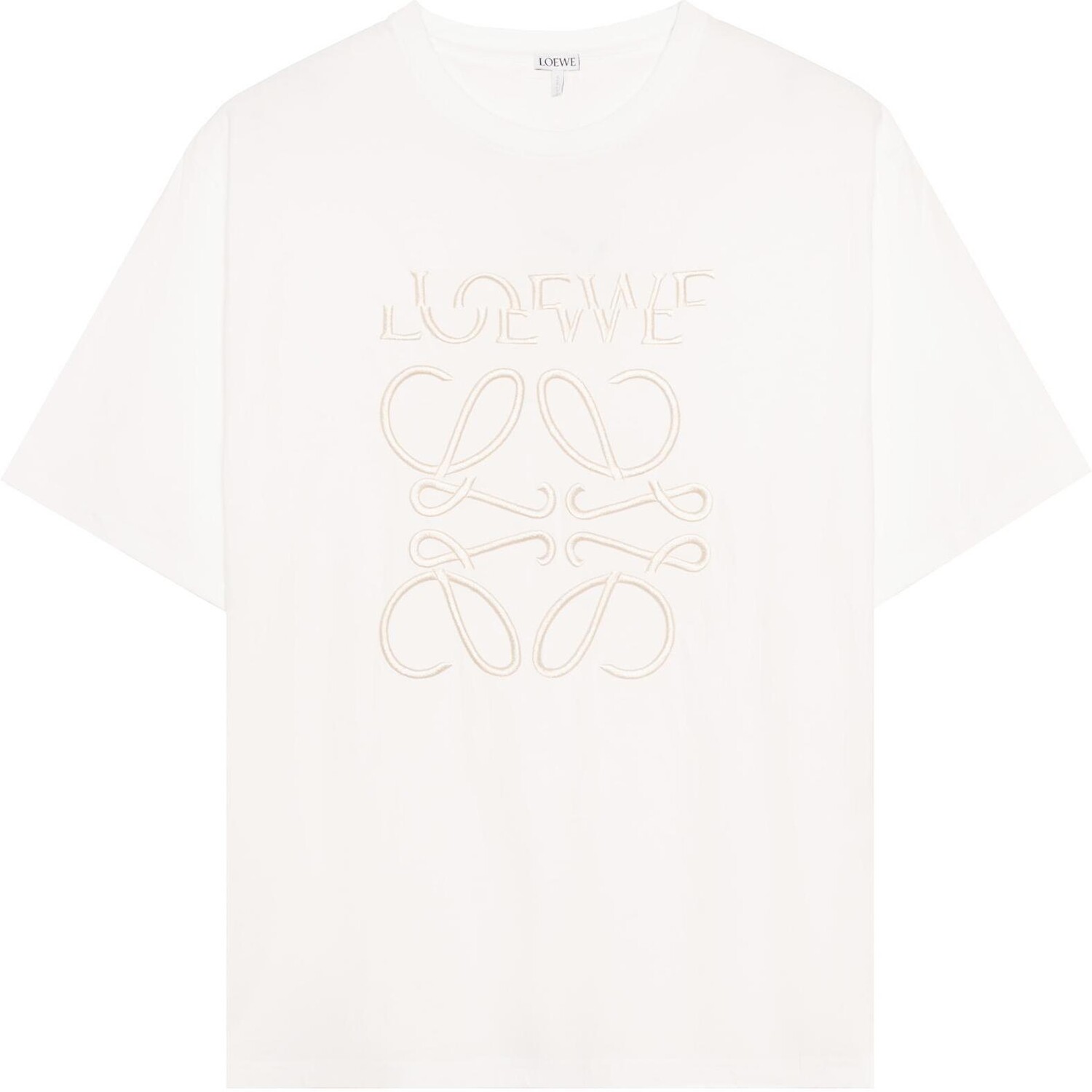 

Футболка мужская Off White Loewe, кремовый