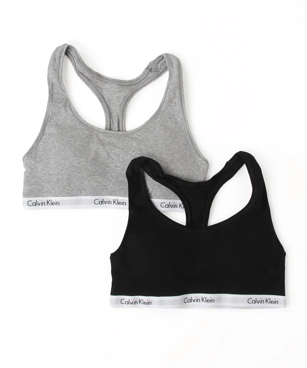 Бралетты Calvin Klein COTTON RIB, 2 шт, мультиколор