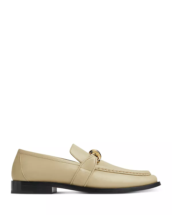 Женские лоферы Astaire Bottega Veneta, бежевый