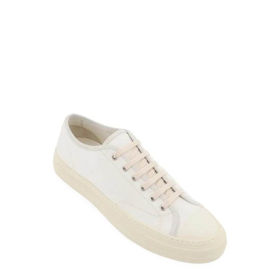 Кеды Common Projects Tournament Canvas низкие, белый — фото 2