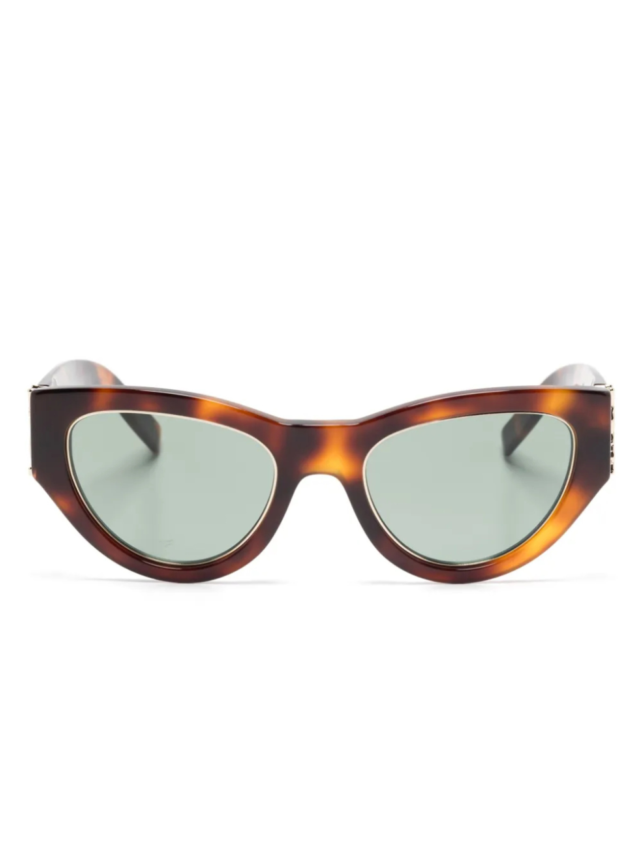 

Солнцезащитные очки «кошачий глаз» Saint Laurent Eyewear, коричневый
