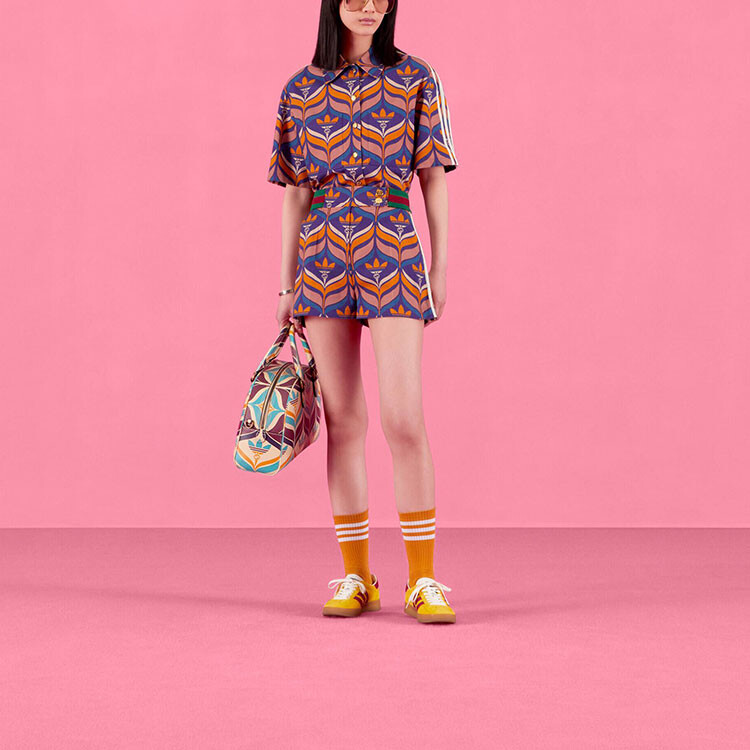 Повседневные шорты Adidas Originals X ADIDAS унисекс Gucci, цвет Multicolor — фото 2
