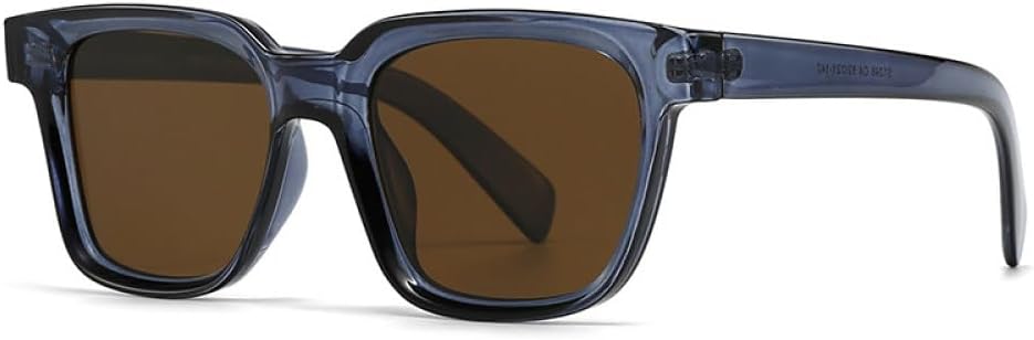 

Новые женские солнцезащитные очки Square 2025, модные сине-зеленые оттенки, защита от УФ-излучения UV400, мужские солнцезащитные очки в стиле ретро-панк DSXLY, Blue Tea