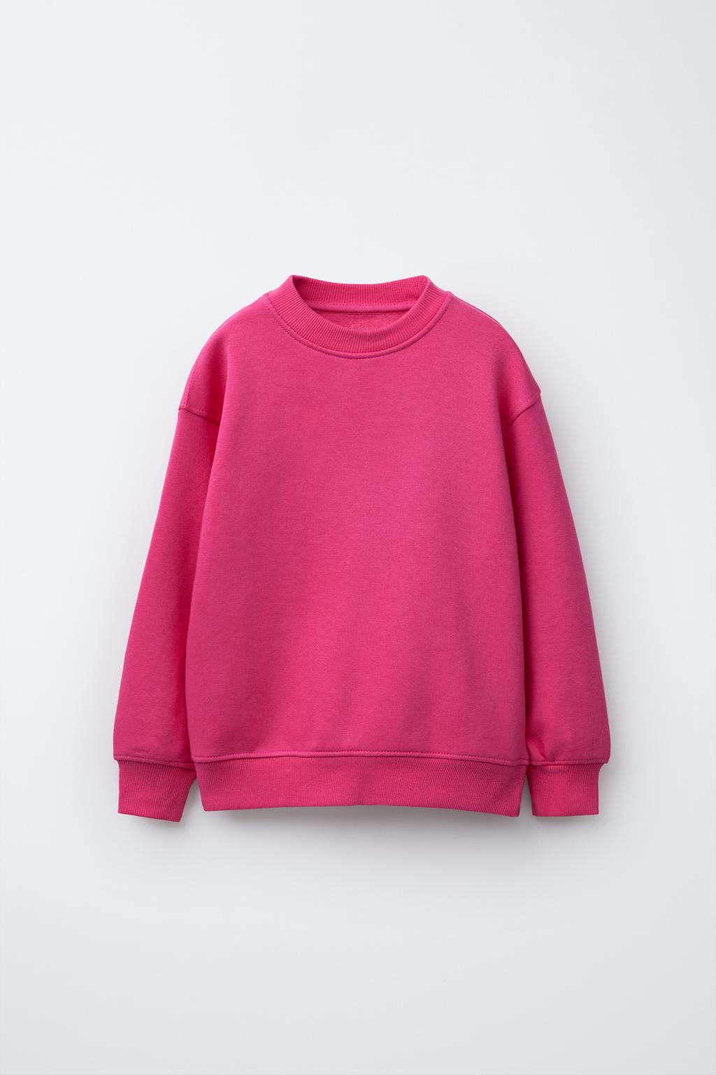 

Обычная толстовка ZARA, цвет Fuchsia