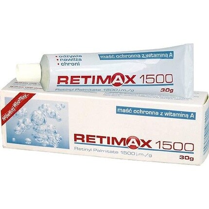 

1500 Защитная мазь против старения с витамином А и ретинолом, 30 г, Retimax