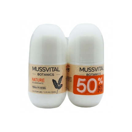 

Botanics Deo Nature 75 мл - Упаковка из 2 шт Mussvital