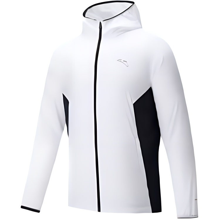 

ANTA Классическое пальто мужское чисто белое, Pure White/Basic Black