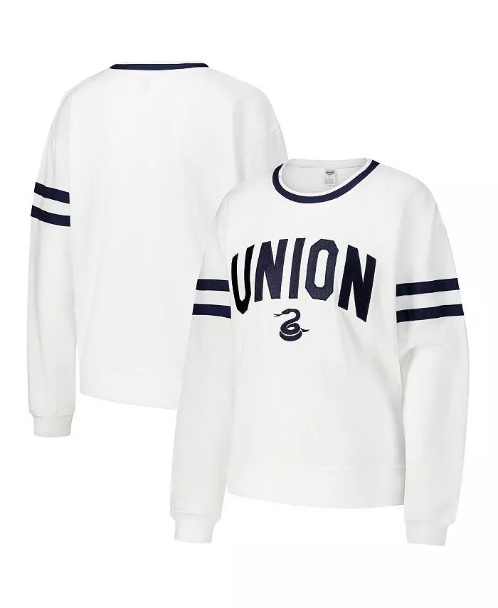 

Женская белая футболка с длинным рукавом Philadelphia Union Borough Concepts Sport