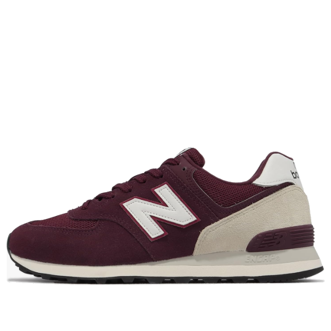 

Кроссовки New Balance 574 'Maroon White' U574AW2, бордовый