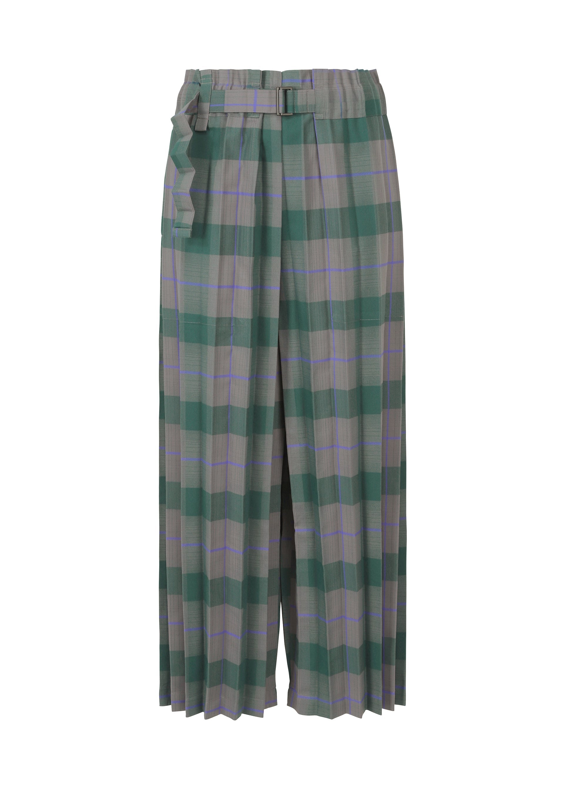 

Брюки check pleats bottom Me Issey Miyake, серый