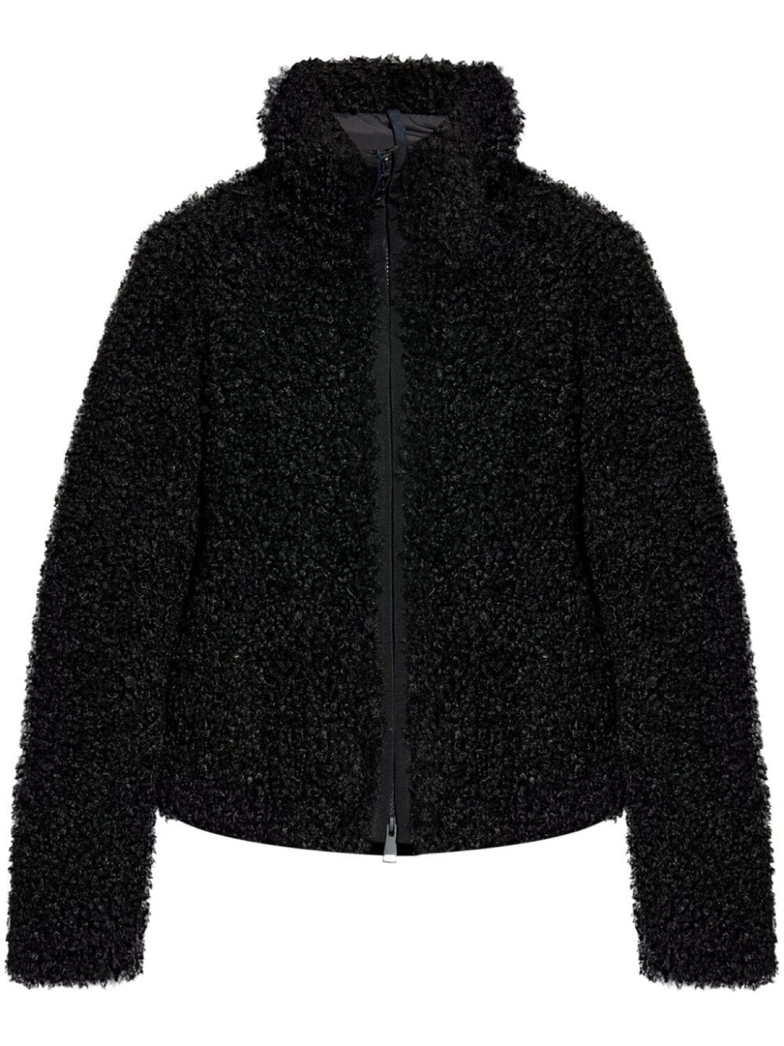 

Moncler куртка из искусственной овчины, черный