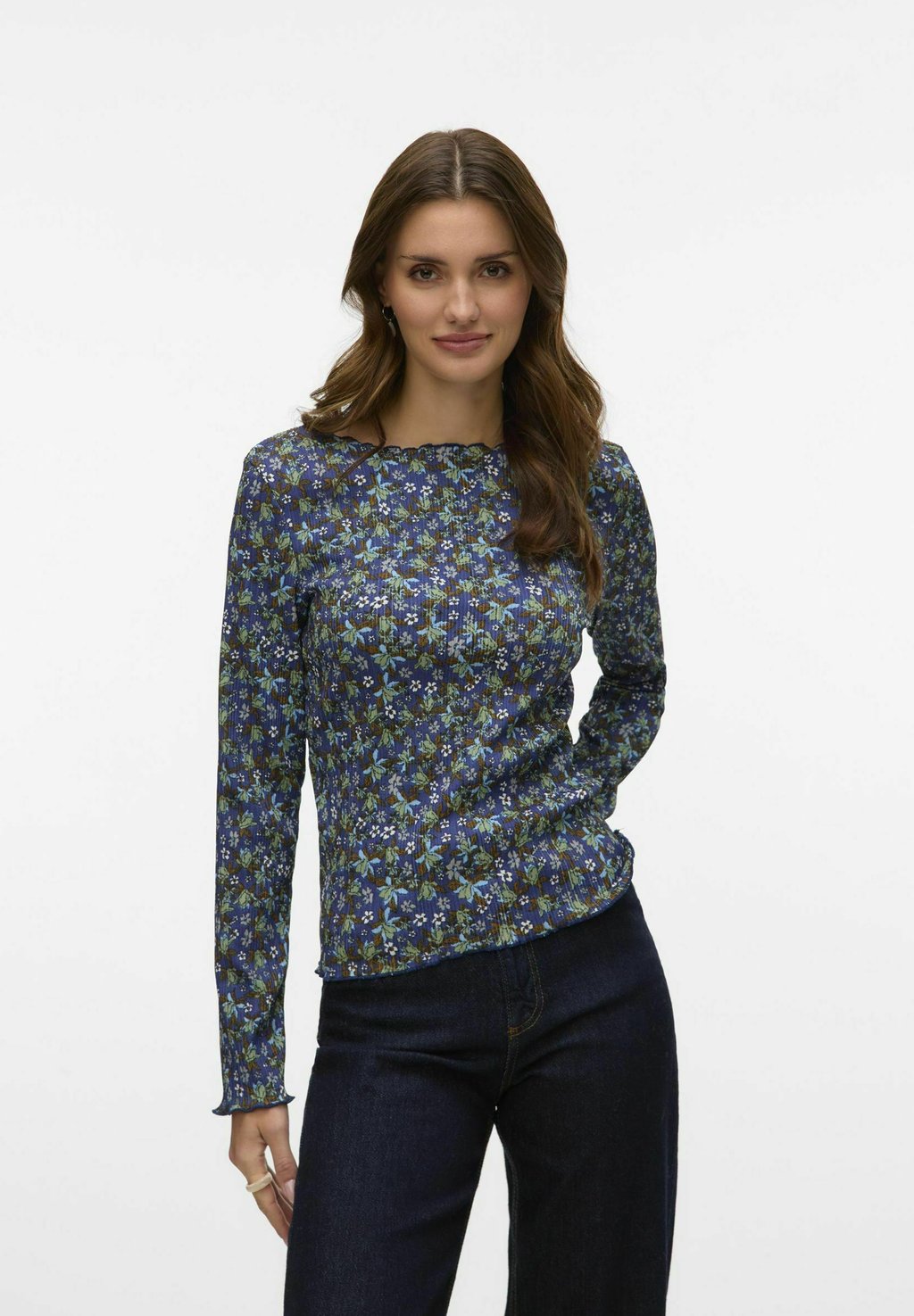 

Блуза VMJULIA Vero Moda, синий