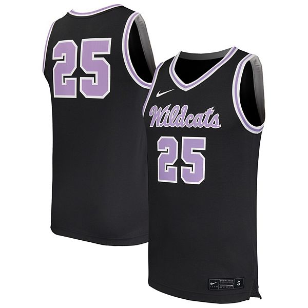 

Мужская баскетбольная футболка #25 Kansas State Wildcats Nike