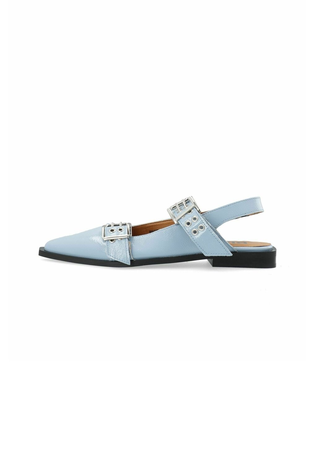 

Балетки VICTORIA DOUBLE BUCKLE Bianco, синий