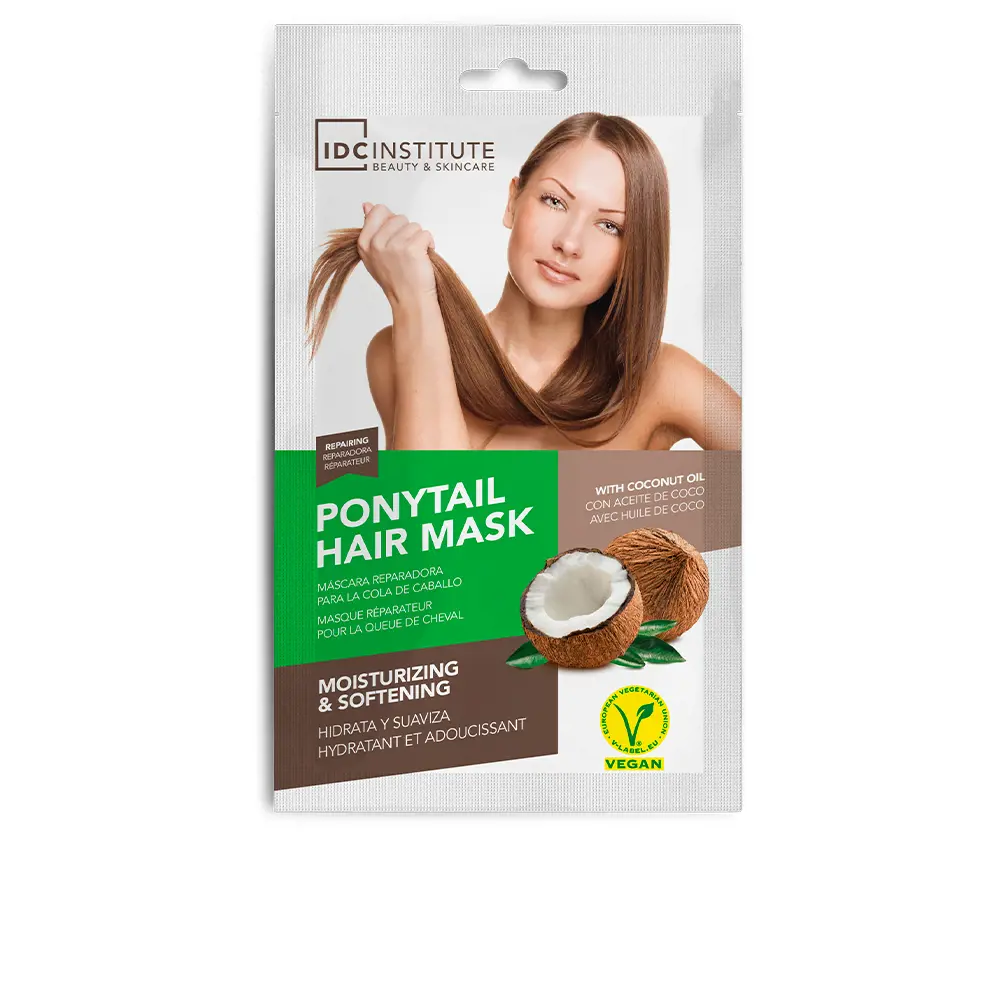 

Маска для волос Ponytail hair mask with coconout oil Idc Institute, 18 гр.