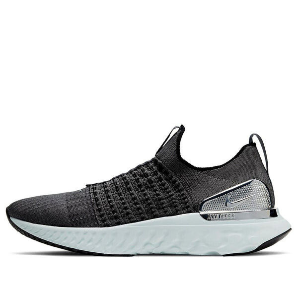 

Кроссовки react phantom run flyknit 2 Nike, черный