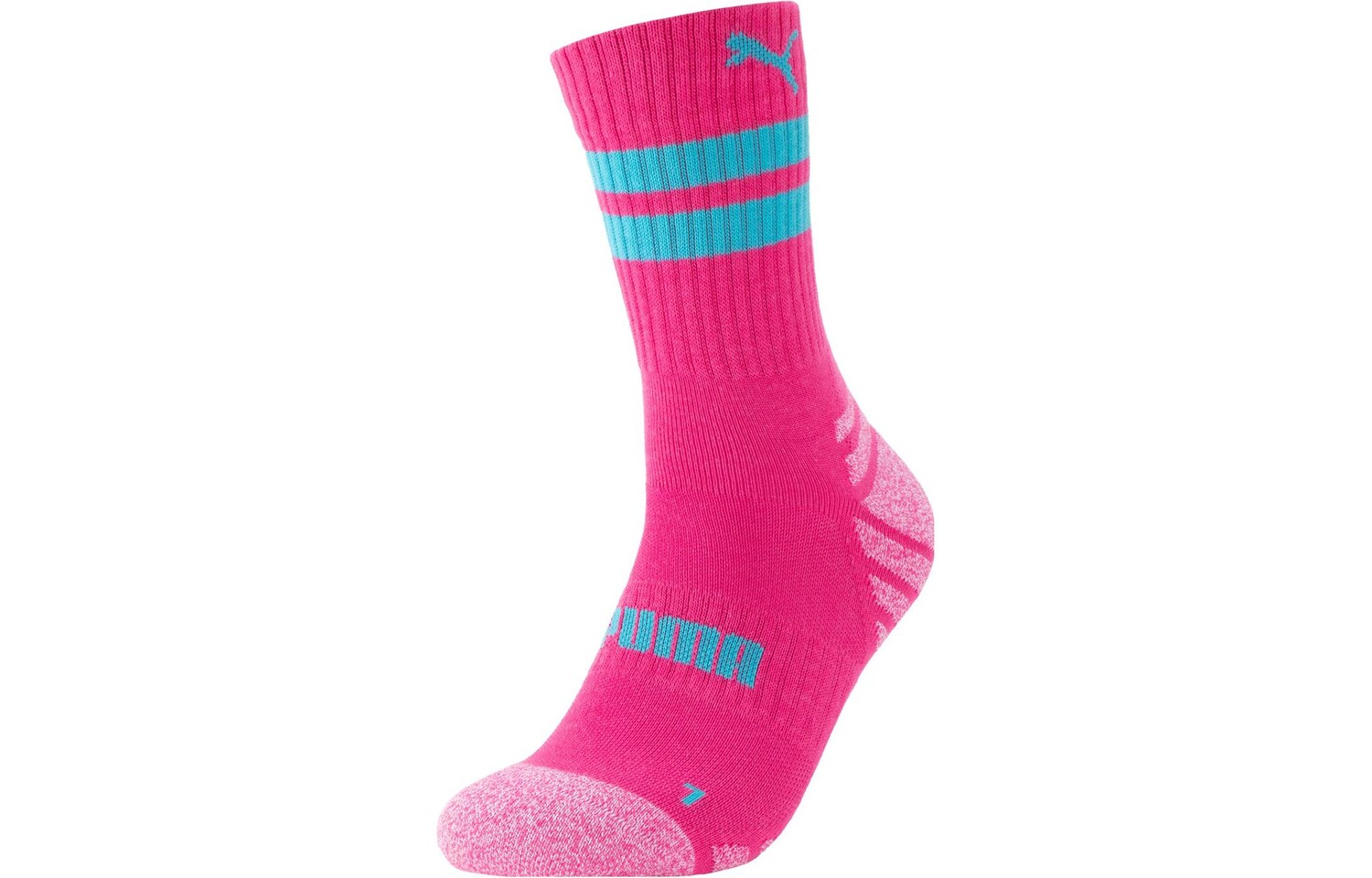 

Носки унисекс до середины икры Puma, цвет 1 double pack (pink/blue)