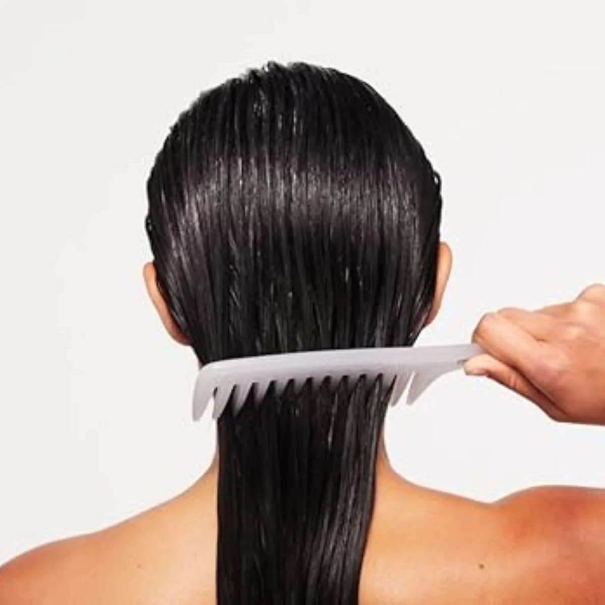 Расческа Paul Mitchell Detangler Comb с широкими зубьями распутывает влажные и сухие волосы. 1 штука (1 шт.), Opaque - 9.62 in.Length (Pack of 1) — фото 4