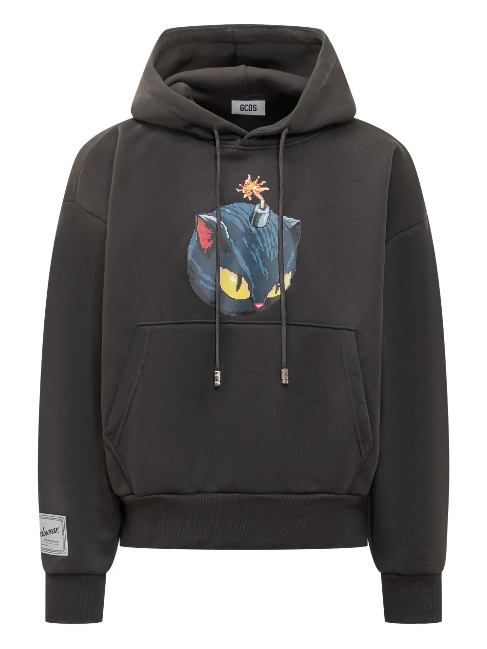 

Худи с графическим принтом Kith Gcds, черный