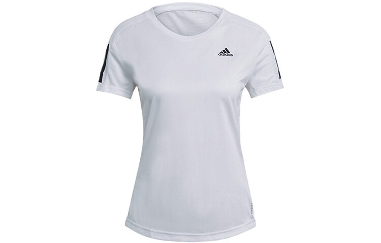 

Женская футболка с круглым вырезом OWN THE RUN, белая Adidas