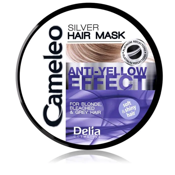 

Маска для волос silver mascarilla color anti yellow cabello teñido Cameleo, объем 200 мл