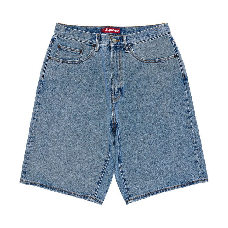 

Шорты Supreme Baggy Denim Short, Washed Indigo
