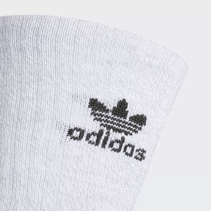 Мужские носки с трилистником Adidas Originals — 6 шт., серый — фото 2