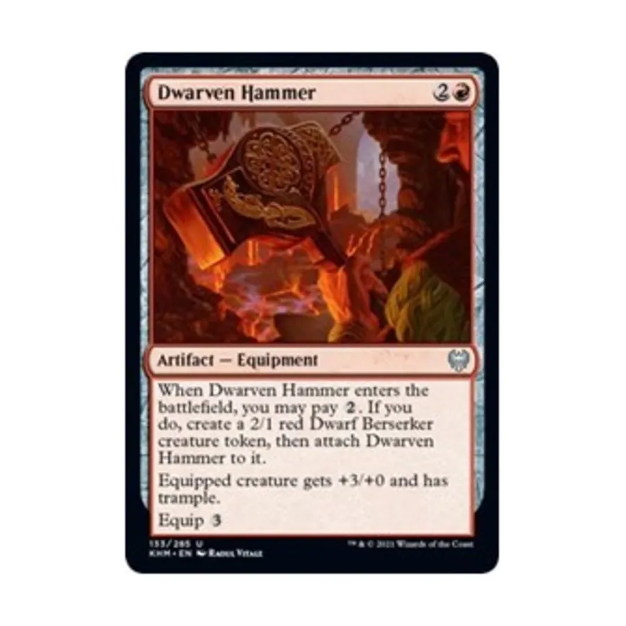 

CCG Двемерский молот (U), MTG - Kaldheim