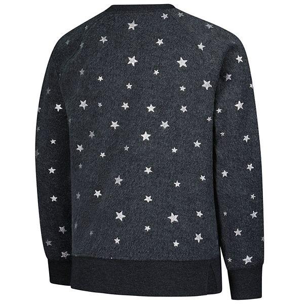 Детская толстовка Maryland Terrapins Shimmer Star Reverse черная Wes & Willy — фото 4