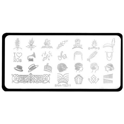 

BNA Stamping Charlestone Beautynails