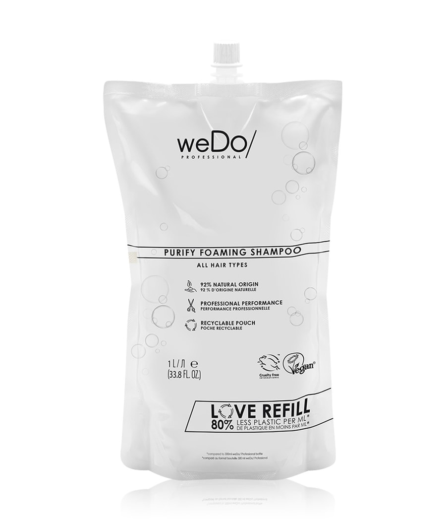 

Шампунь для волос weDo Professional Purify Shampoo Nachfüllpack, 1000 ml