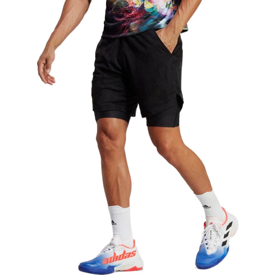 Шорты adidas Melbourne Tennis Two-in-one 7-Inch Shorts — фото 2