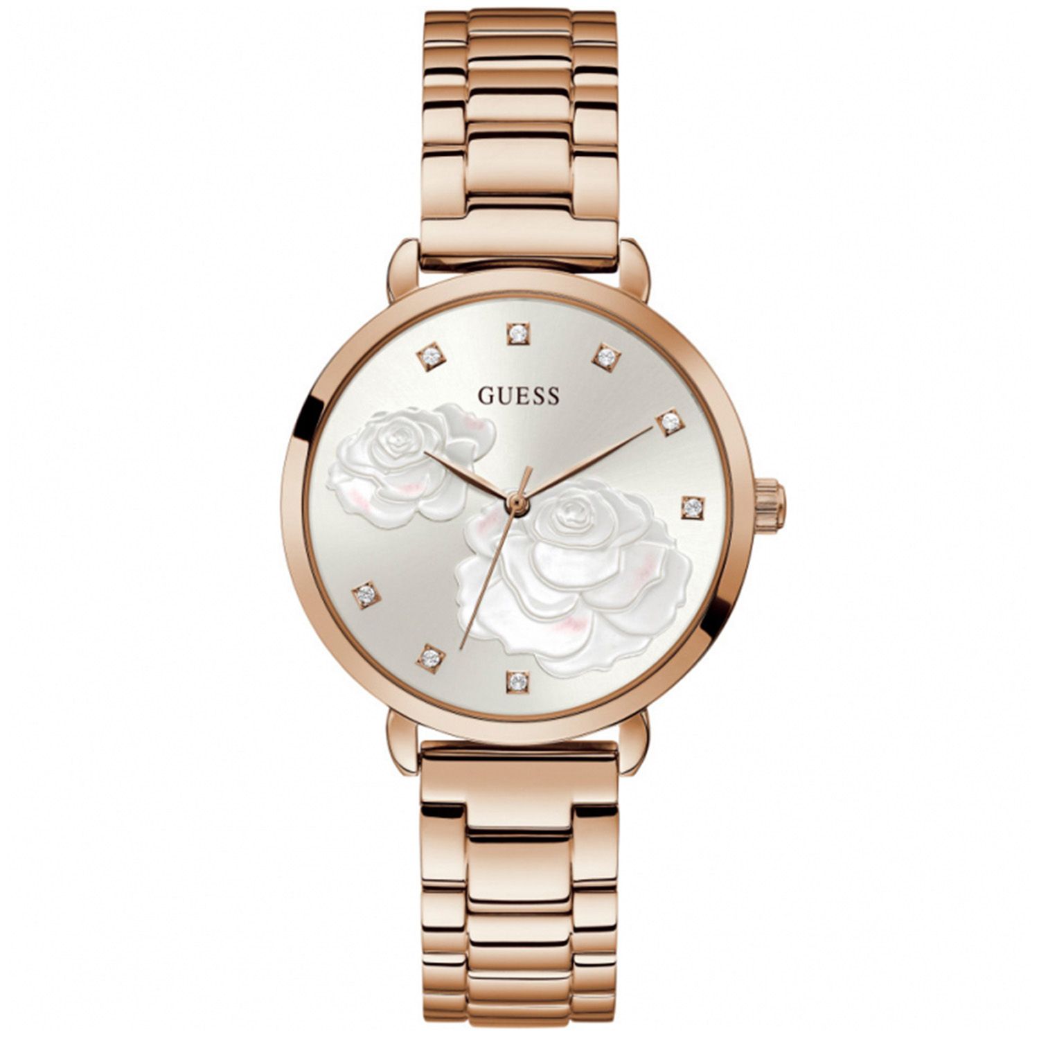 

Часы из розового золота для женщин GUESS