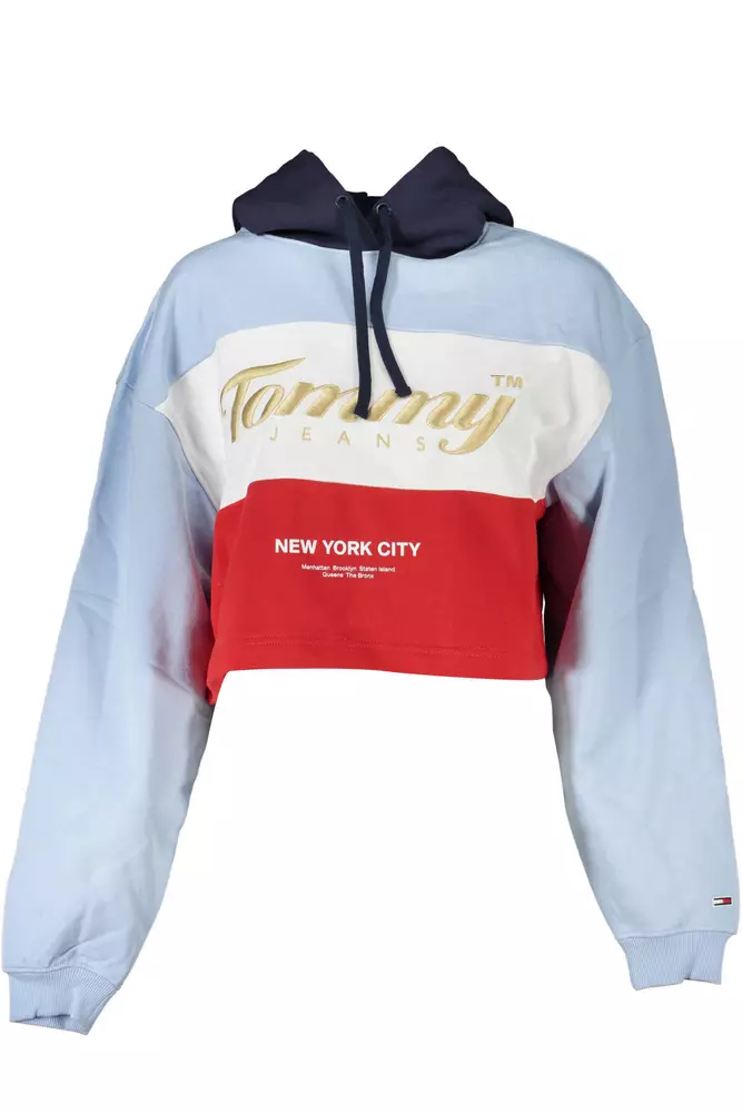 

Синий хлопковый женский свитер Tommy Hilfiger