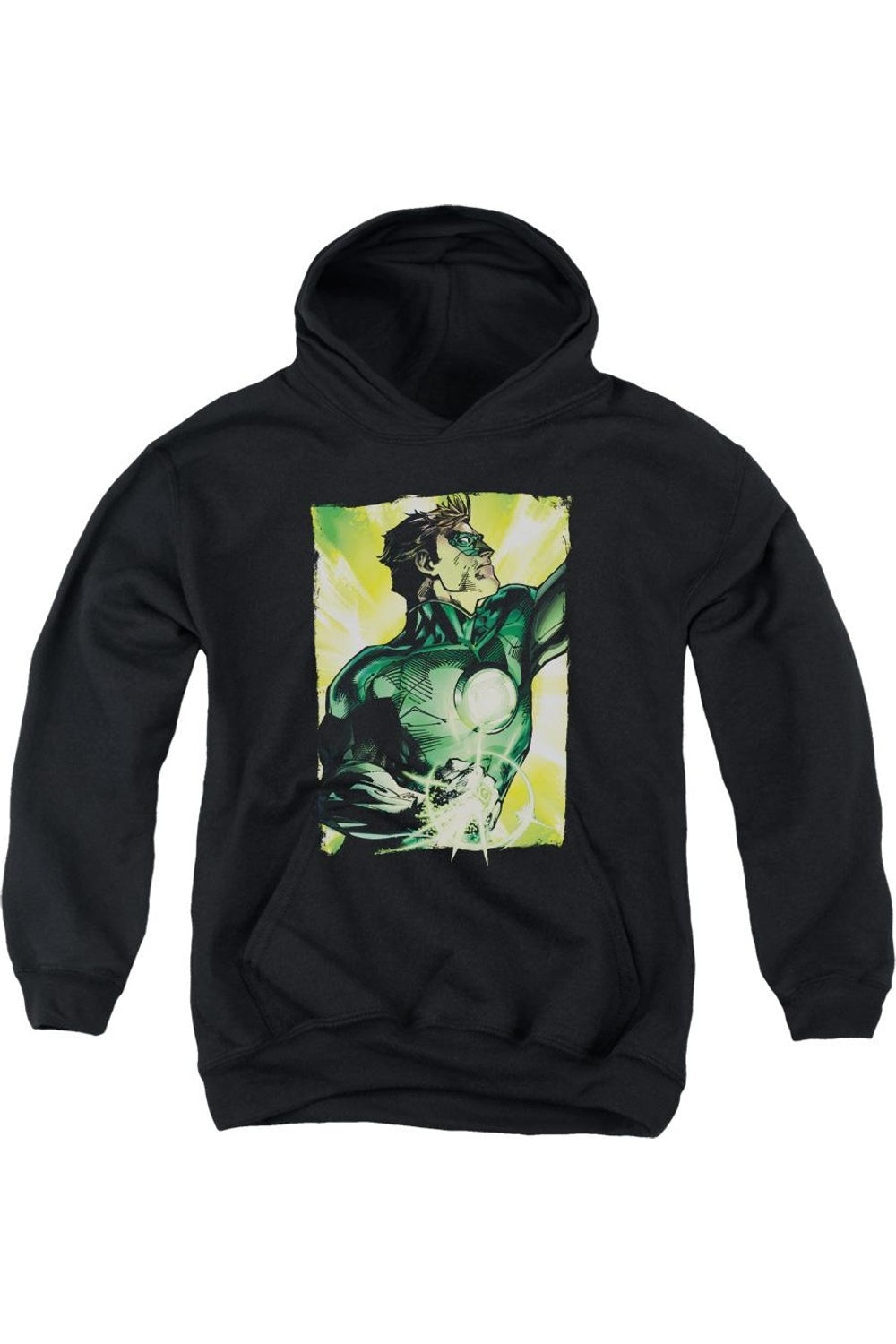 

Толстовка Green Lantern Up Up Youth с капюшоном Gildan