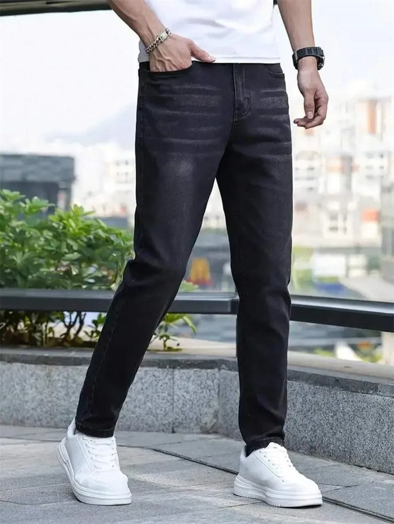 Джинсы Slim Stretch Jeans, Black — фото 2