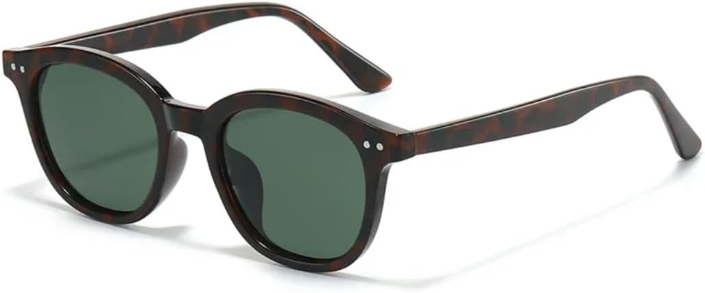 

Солнцезащитные очки с защитой UV400 | Круглые заклепки, градиентная расцветка | Для женщин и мужчин, для занятий спортом на открытом воздухе и вождения DSVIGF, Leopard Green