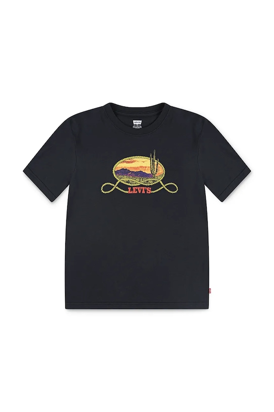 

Футболка хлопковая детская CACTUS IN THE SUNSET TEE Levi'S, черный