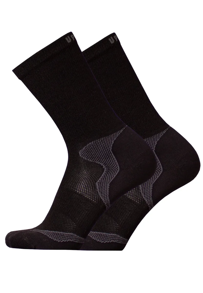 

Носки UphillSport "MALLA" (2 пары), с дышащей функцией, черный