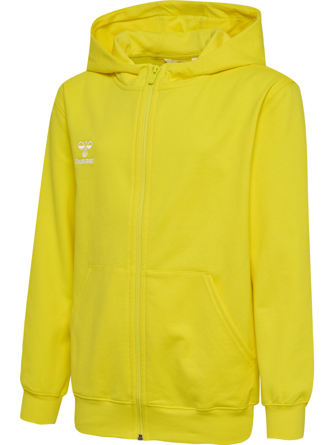Толстовка Hummel Reißverschlussjacke Hmlgo 2.0 Zip Hoodie Kids, цвет BLAZING YELLOW — фото 4